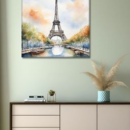 OLIVE TREE Blue & Green 1 Piece Other Wall Art-picture-44