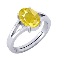 VISHVMA Sapphire Gemstone Studded Finger Ring-picture-23