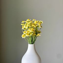 Mason Home Yellow & Green Blossom Artificial Flower-33