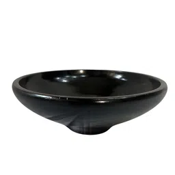 Taurrus Minimalist Black Wooden Display Bowl-image-59