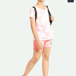 ariel Girls Printed Shorts-16