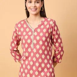 NEESH Print Crepe Top-image-78