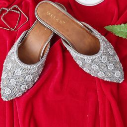 MELAR Women Ethnic - Embellished Mojaris-image-48