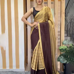 DIVASTRI Pure Chiffon Ready to Wear Saree-image-72