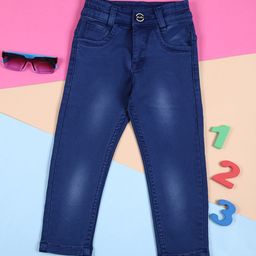 V-Mart Boys Low Distress Light Fade Stretchable Jeans-image-94