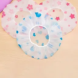 basicare Soft & Comfortable Printed Shower Cap-4