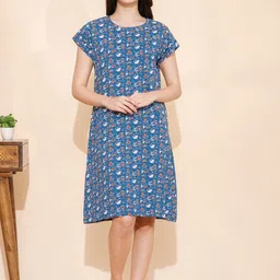 Mushy Mod Printed Nightdress-image-30