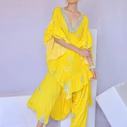 Foram Patel Tunic & Inner With Palazzos Co-Ords-image-37