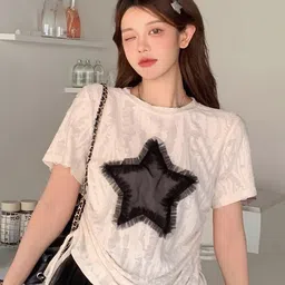StyleCast x Revolte Print Top-image-94