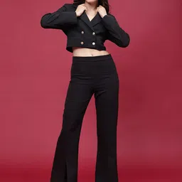Fashion Gaiia Slim-Fit Double Breasted Blazer-picture-23