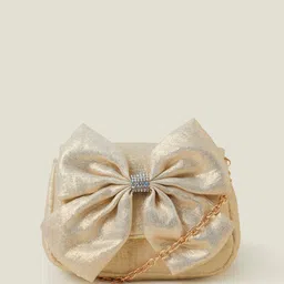 Accessorize Girls Textured Crossbody Sling Bag-55