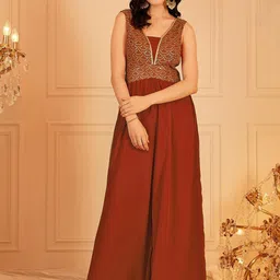 indo street Embellished Women Jumpsuit-picture-13
