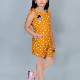GLAMOUR WORLD GARMENTS Girls Printed Basic Jumpsuit-image-95