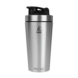 AGIS Silver-Toned & Black Single Stainless Steel Solid Water Bottle-22
