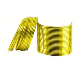 Vidhya Kangan Yellow Brass Bangles-image-5