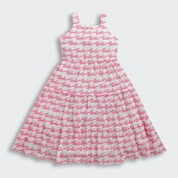 Tiny Girl Print Fit & Flare Dress-image-11