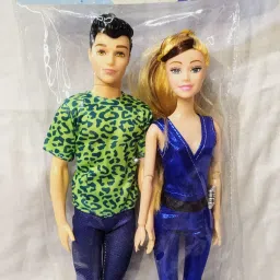Lovely Couple Set with Movable Joints |Role Playing Couple Game for Kids (1 Set)-image-36