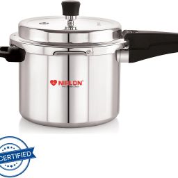 Induction Base Outer Lid Aluminium Pressure Cooker (7 Litres, Silver) 7 L Induction Bottom Pressure Cooker-image-20