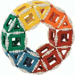 helistr Kids Click bricks Building Blocks Set, Interlocking Construction Puzzle for Kids image 5