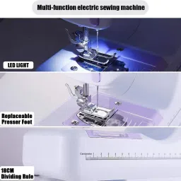 ibs NEW EDITION Portable Multi Function Machine for Home Stitching & Tailor Machine Electric Sewing Machine image 2