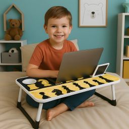 Wood Portable Laptop Table-34