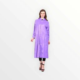 Solid Women Raincoat-image-96
