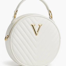 White Women Sling Bag Trendy Sling Bag for Women Crossbody Round Shap Handbag-image-35