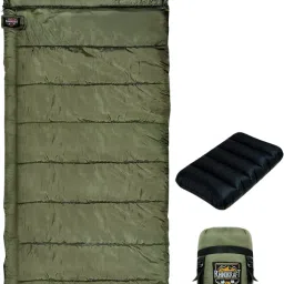 Premium Quality Light Weight Nylon 1.2 Kg , 8 to 20 Degree Celsius Sleeping Bag-image-60