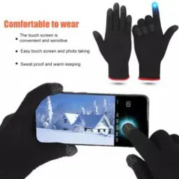 1 Pair Gloves Sports Gloves Warm Breathable Gaming Gloves Touch Screen Gym & Fitness Gloves-image-32