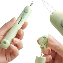 2 in 1 Needle Threader Tool, Domestic Use Sewing Needle Threader Seam Ripper-19
