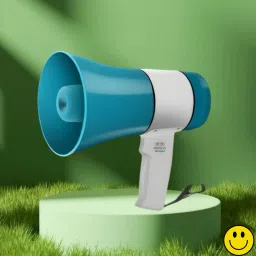 Handheld Megaphone with Siren, Microphone & Rechargeable for Outdoor EventsB92 Megaphone Portable Megaphone Siren Loudspeaker Function &Long Battery BackupB92 Outdoor PA System-image-74