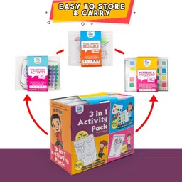 My House Teacher Kids 3 in-1 Activity Set with Sticking Tracing Colours & Sequencing Skill image 5