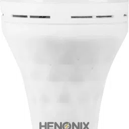 henonix 12W LED Bulb with Rechargeable Inverter Functionality 2 hrs Bulb Emergency Light image 2