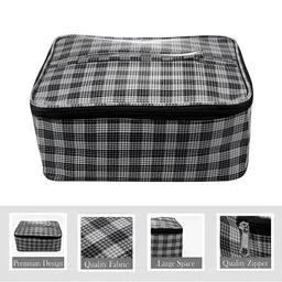 Kuber Industries Grey Set of 2 Regular Multi-Utility Organisers image 2