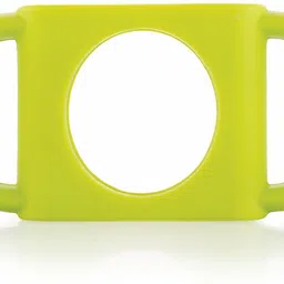beebaby 100% Silicone Handle for Slim Neck Baby Feeding Bottle. (Green) 100% BPA Free. 4m+-picture-6
