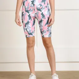 Printed Women Multicolor Tights-image-16