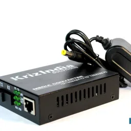 Kriz India MEDIA CONVERTER 10/100 (PAIR) - 1310/1550 0 Ports 100 Mbps Network Switch-39