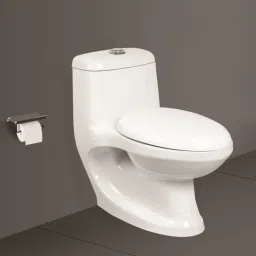 One Piece Water Closet for Toilet Bathroom Ewc P Trap 165mm / 6.5 Inch Cally-P Western Commode-image-87