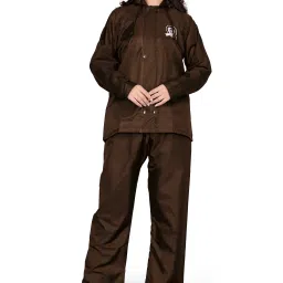 Solid Women Raincoat-image-1