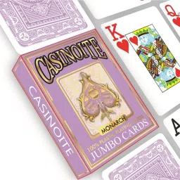 Monarch 100% Plastic Poker Playing Cards (PURPLE)-image-80