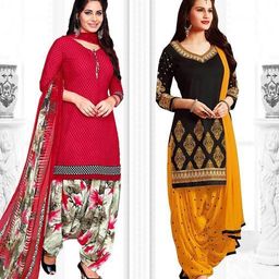 Aagam Pretty Salwar Suits & Dress Materials-image-76