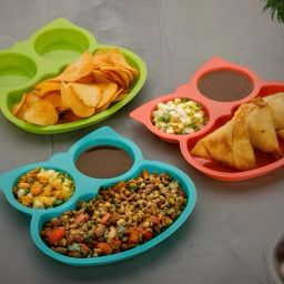 Owl Snacks Plate Sectioned Plate-image-43