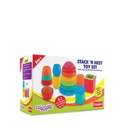 Giggles Stack 'N Nest Toy Set for Age 6 Months+ image 4