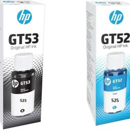 HP ORIGINAL INK BOTTLE FOR HP 525 ALL IN ONE Black & CYAN INK SMARTTANK PRINTER Cyan Ink Bottle-image-16