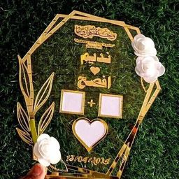 inventoo Couple Thumb Impression Gift | Wedding Couple Thumb Print Customize Gift 8 inch Wedding Thumb Print, Send Photo on 8989650192 and call for any details)-picture-6