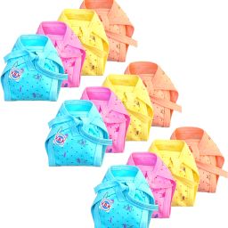 Baby Nappy/ Langot / Cloth Diaper, Pack Of 12, 0 - 3, Months, Washable, Hosiery-picture-10