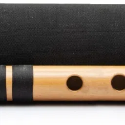 radhe flutes C Sharp Right Hand Middle Octave With Hard Case Bamboo Flute image 3