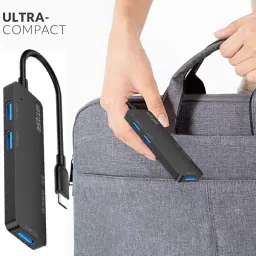 ASTRUM 5000 Mbps USB-C Hub / Card Reader - UH030 Access Point image 5