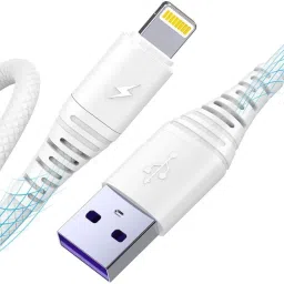 Krittoe Lightning Cable 3.1 A 1 m USB to Lightning Cable PVC For Fast Charging-picture-27