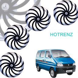 CAR WHEEL CAP/ WHEEL COVER SNAKE-B DEGINE "SILVER_BLACK_COLOUR" 13 INCH Wheel Cover For Maruti Eeco, Spark, Accent, Esteem, Zen Estilo, Alto K10, i10, Indica, Wagon R LXI, A-Star-image-26